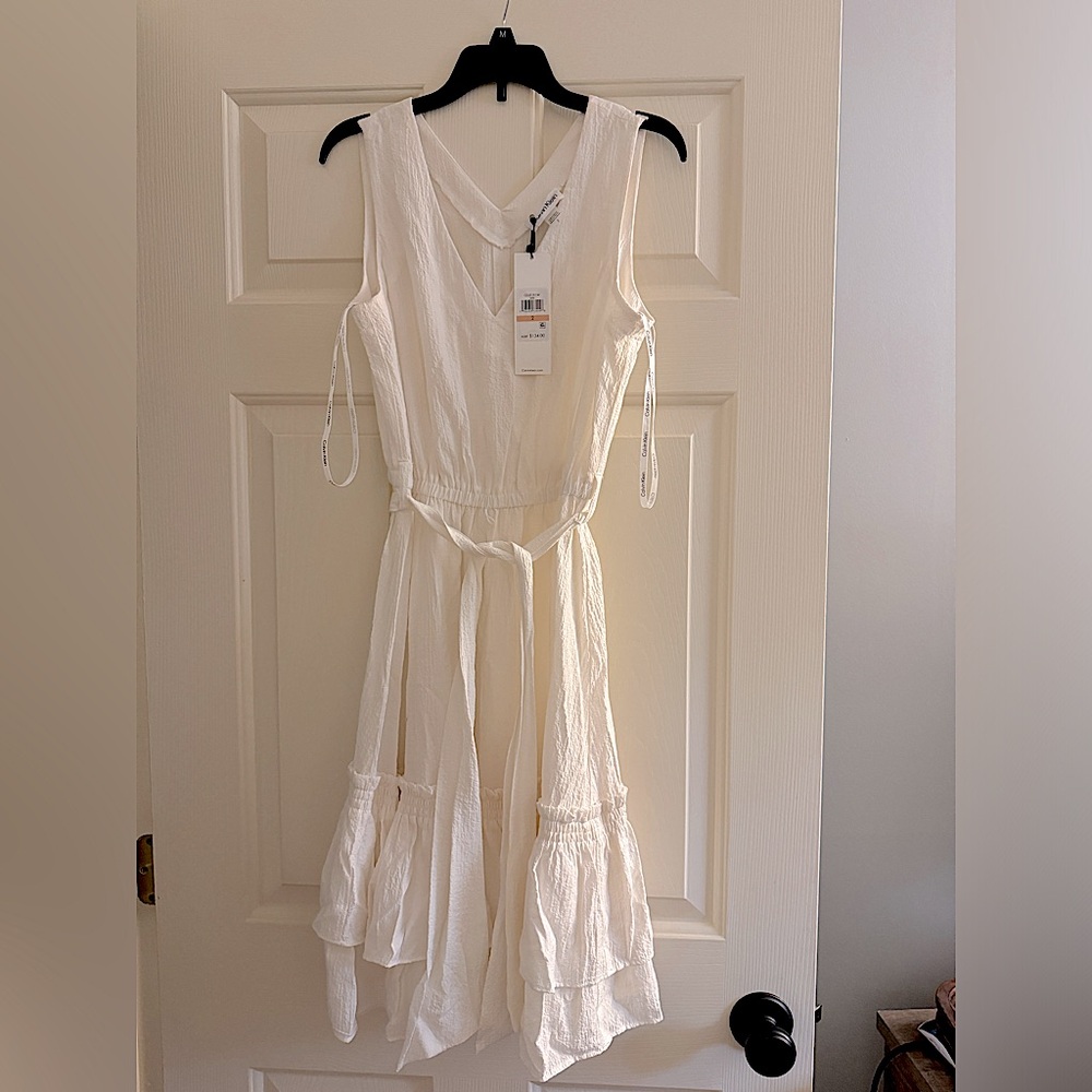 Calvin Klein White Dress - 2 - NEW